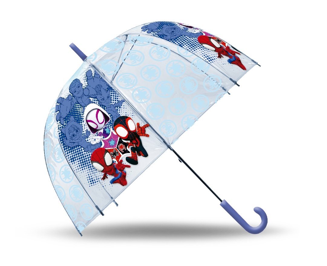 Kids Euroswan, parasolka przezroczysta spidey 19cali sp50095