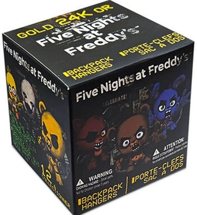 five nights at freddy's breloczek figurka mystery mini just toys