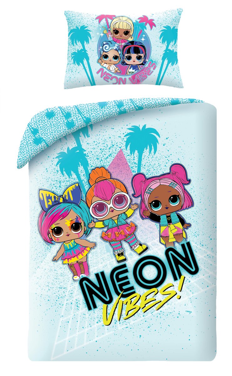 Pościel Niemowlęca LOL Surprise 100 x 135 cm Halantex 100% bawełna L.O.L