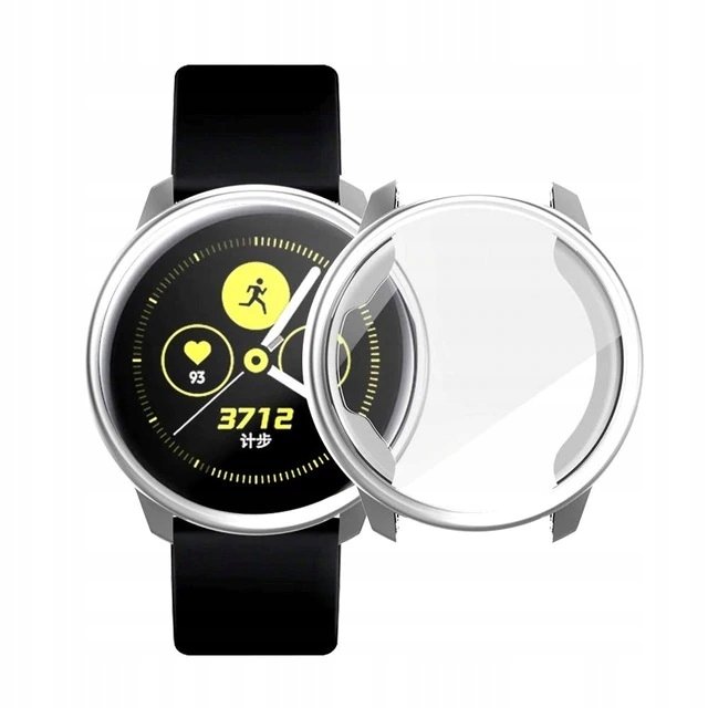 ETUI OCHRONNE DO SAMSUNG WATCH ACTIVE 2 SREBRNE