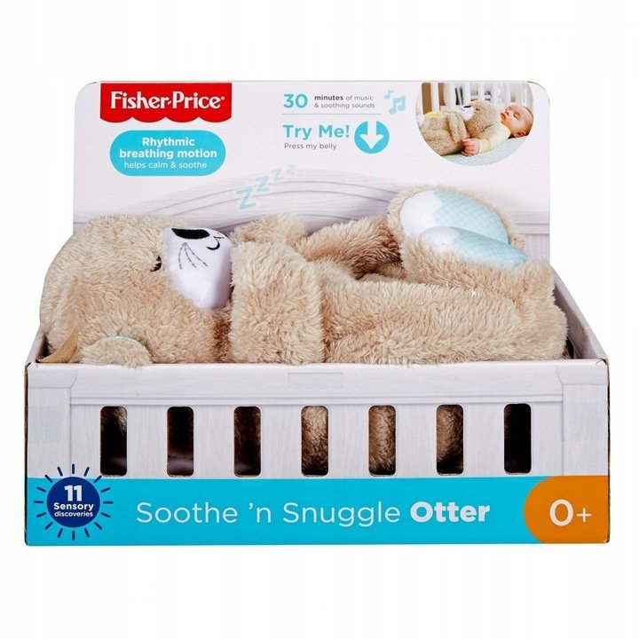 Przytulanka usypianka Wydra FISHER PRICE