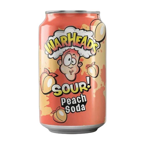 Napój Warheads - Peach Sour Soda 330ml