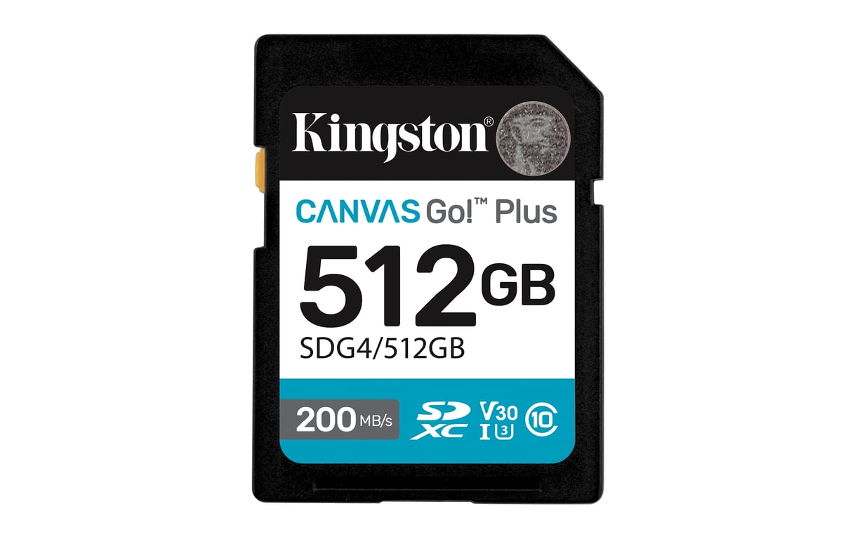 Kingston Technology Canvas Go! Plus 512 GB SDXC UHS-I Klasa 10