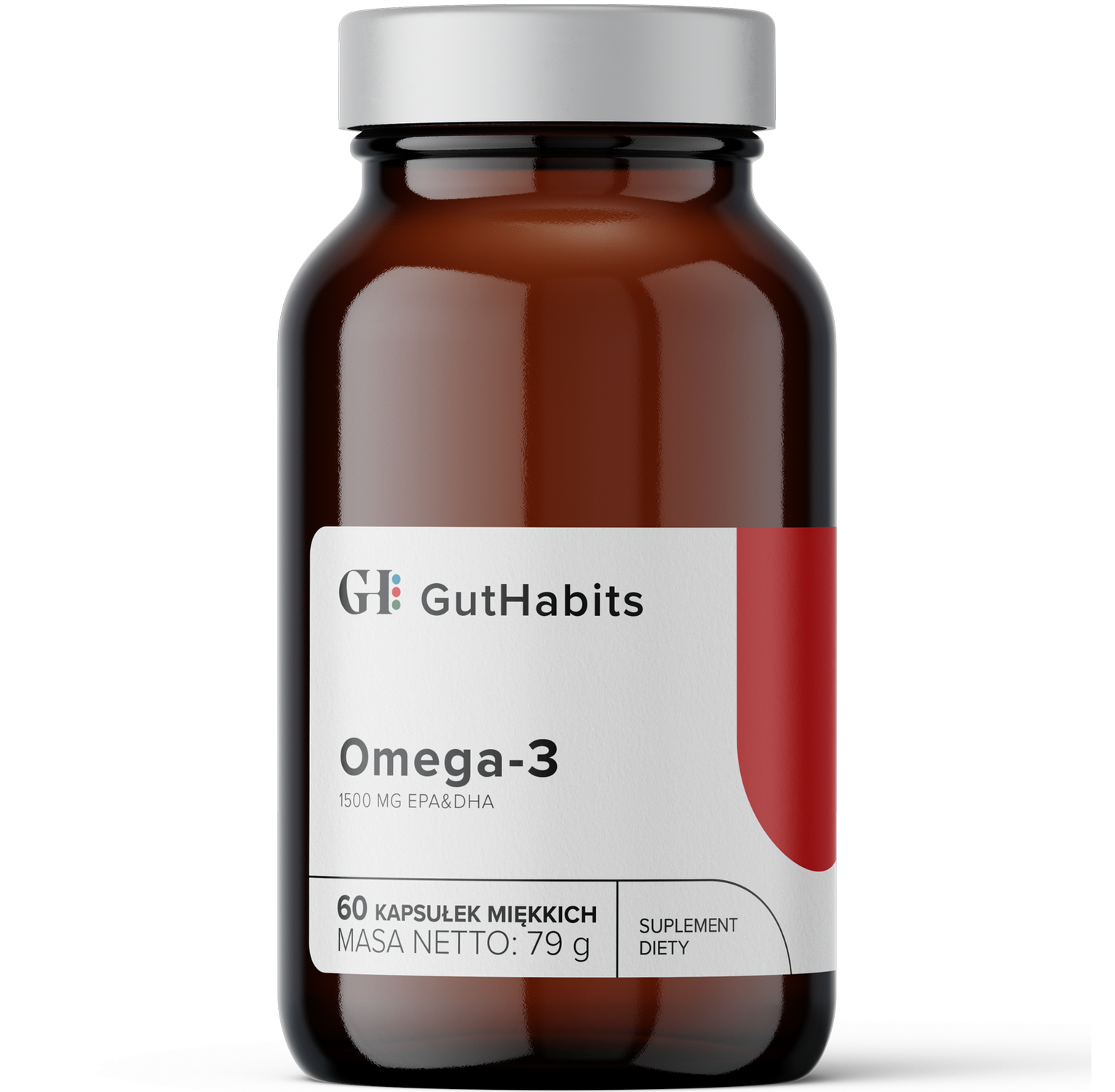 GUTHABITS OMEGA 3 60 KAPSUŁEK