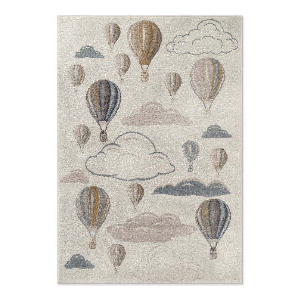 Kremowy dywan dziecięcy 160x235 cm Hot Air Balloon – Hanse Home