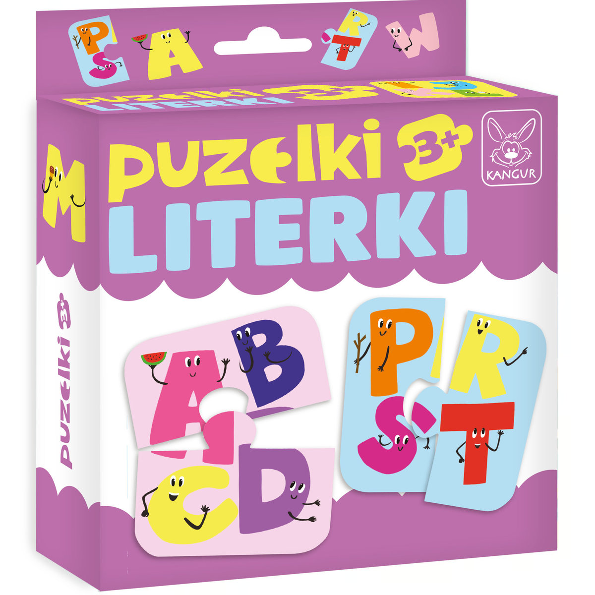 Kangur, puzzelki literki