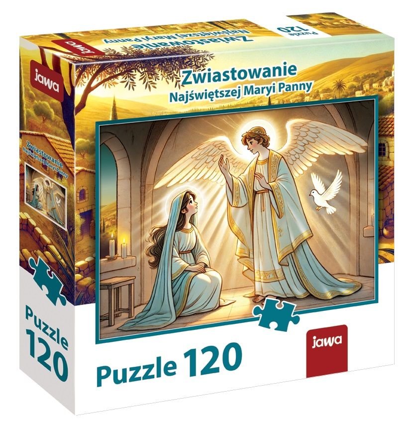JAWA, puzzle 120 zwiastowanie najświętszej maryi panny