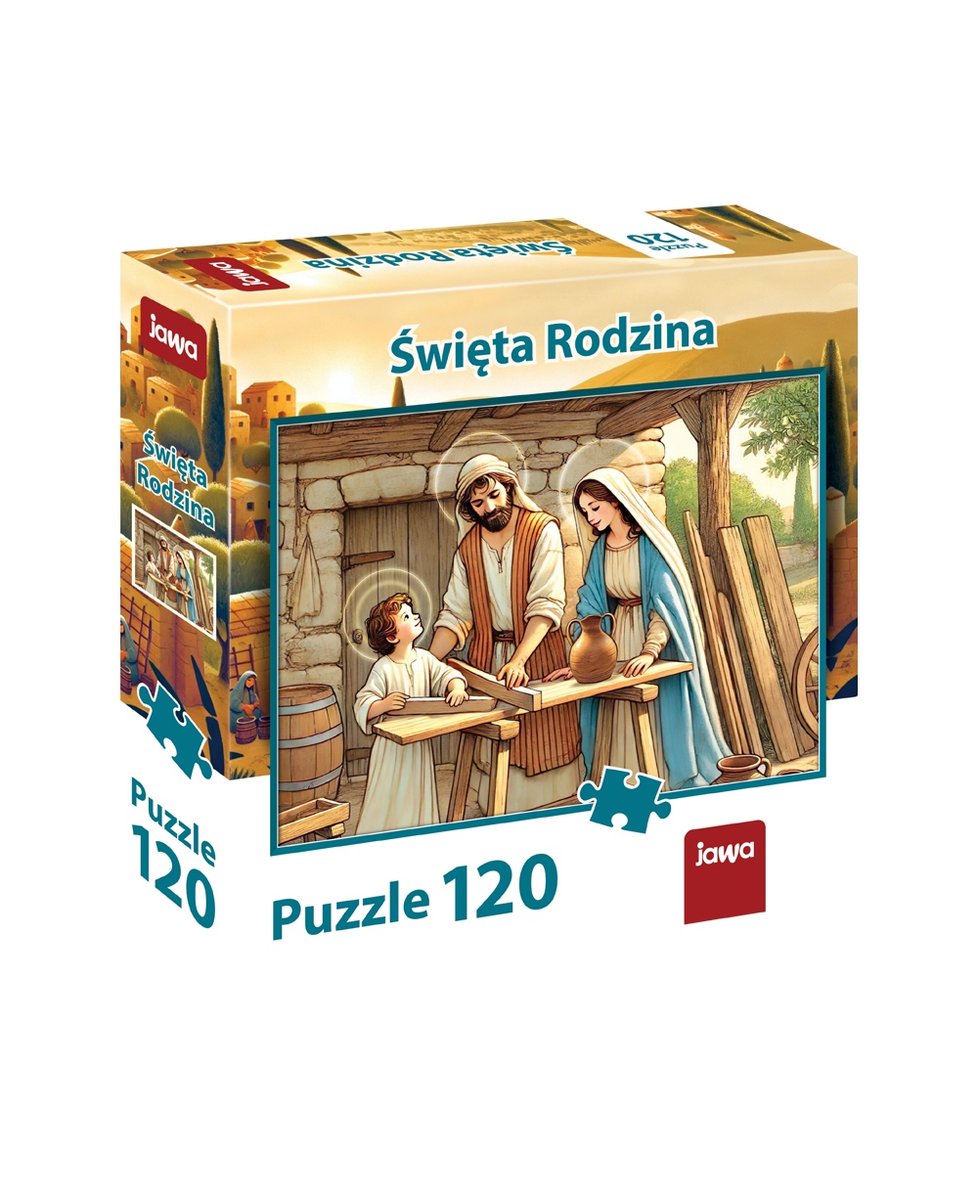 JAWA, puzzle 120 święta rodzina