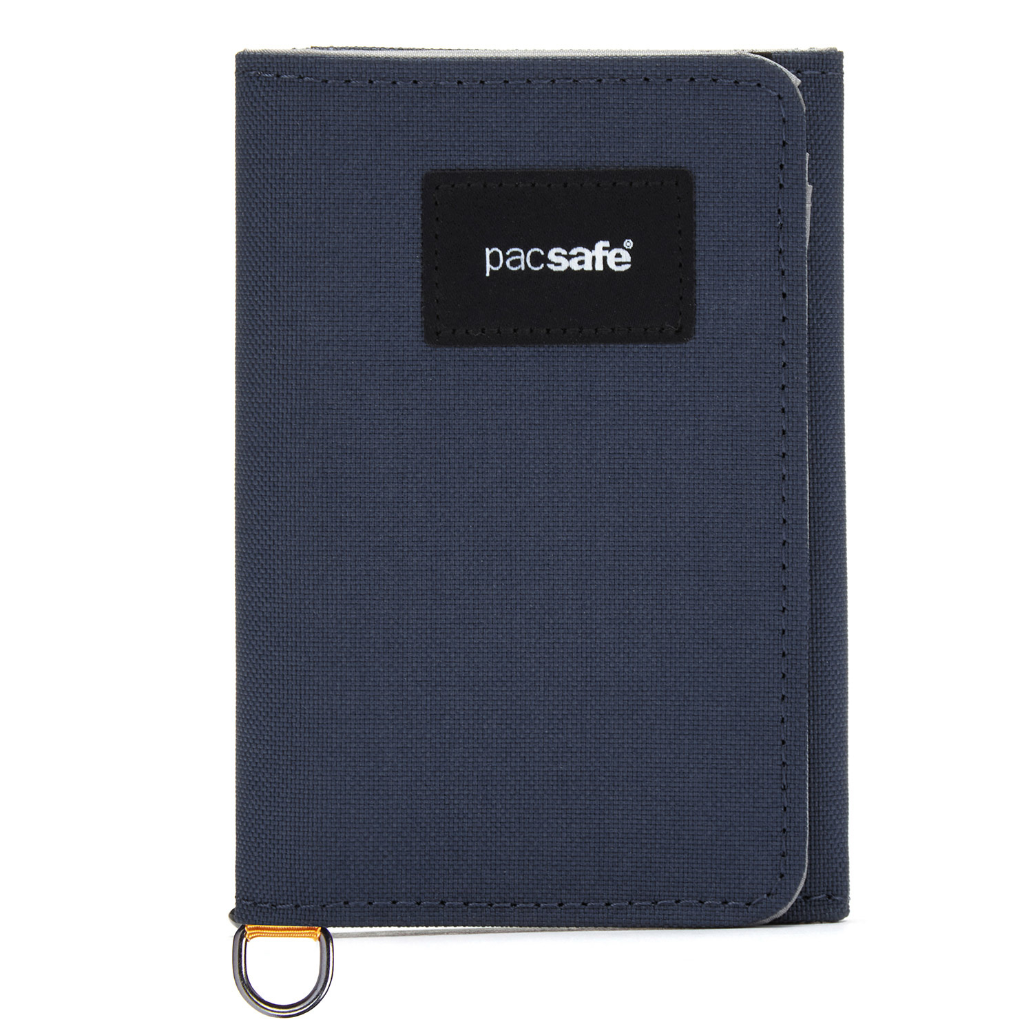 Portfel składany RFID Pacsafe - granatowy