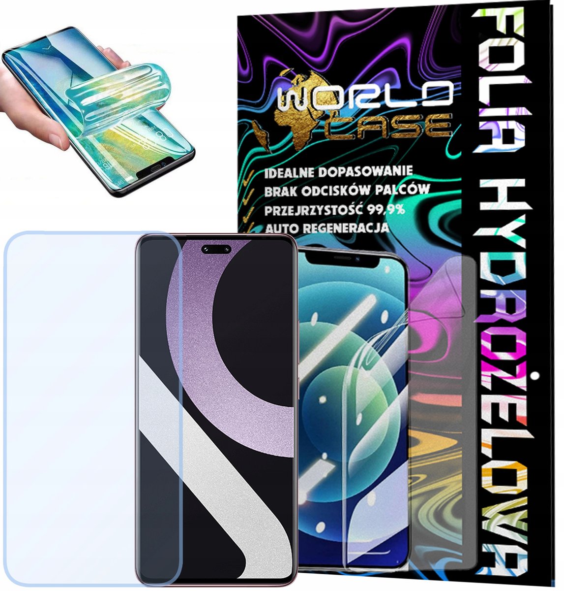 FOLIA HYDROŻELOWA OCHRONNA DO XIAOMI CIVI 3 NA EKRAN MOCNA WYTRZYMAŁA