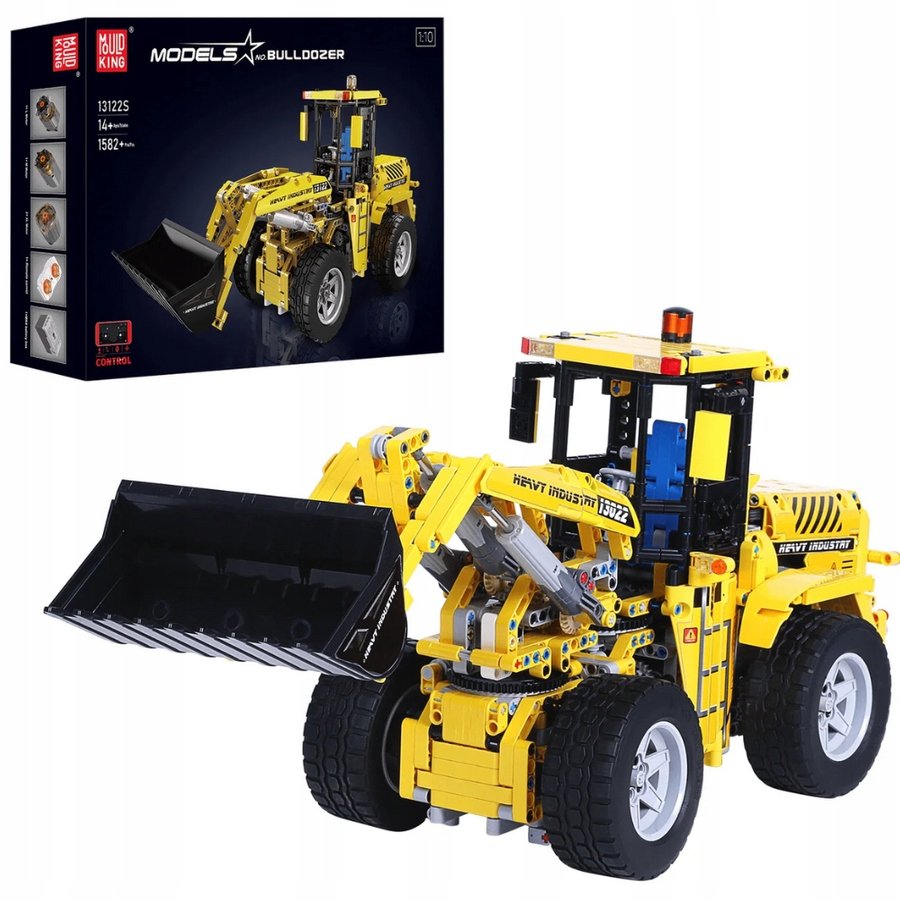 KLOCKI MOULD KING 13122S KOPARKO-ŁADOWARKA BUCKET LOADER 1582 EL.