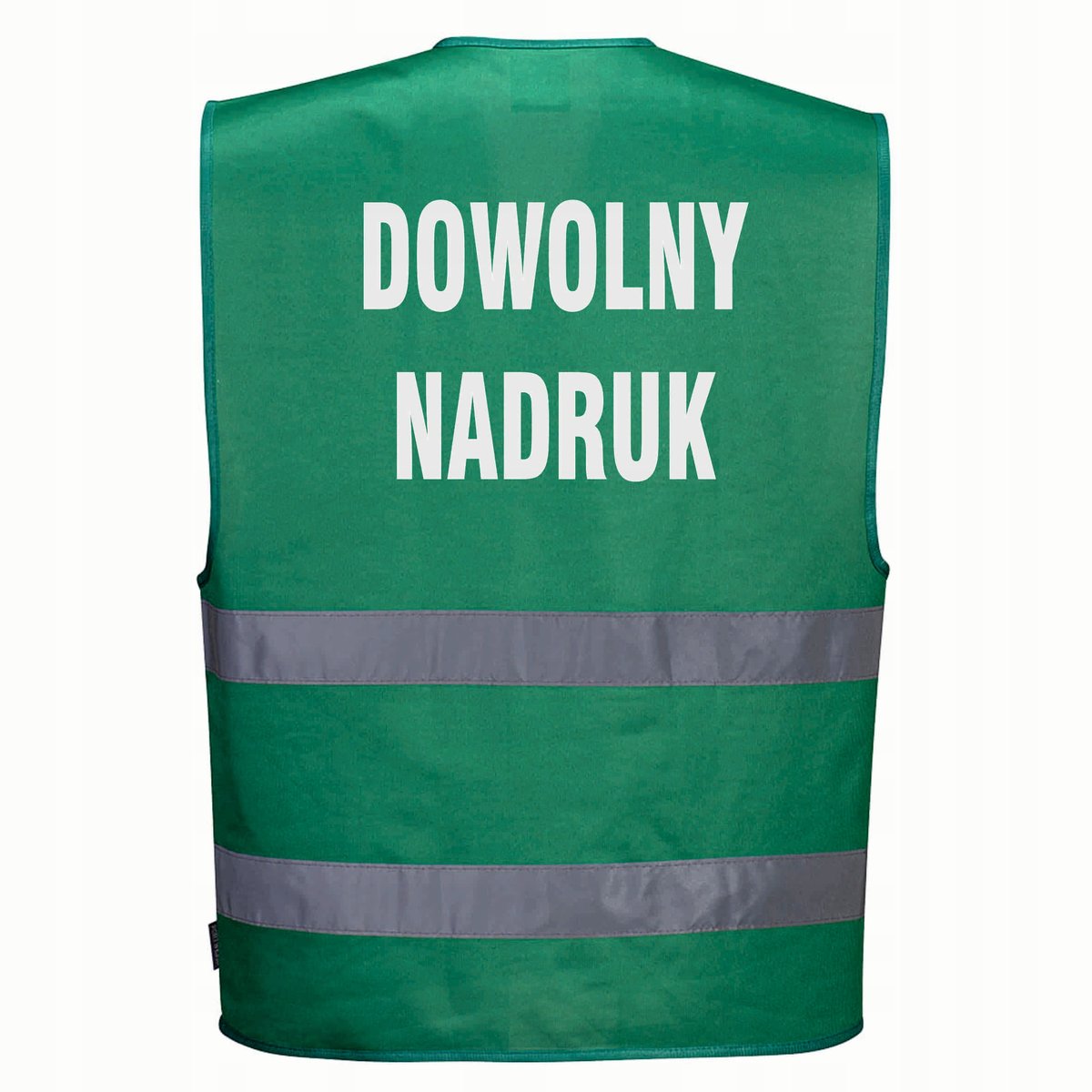 Kamizelka odblaskowa F474 PORTWEST S/M-zielona dowolny nadruk