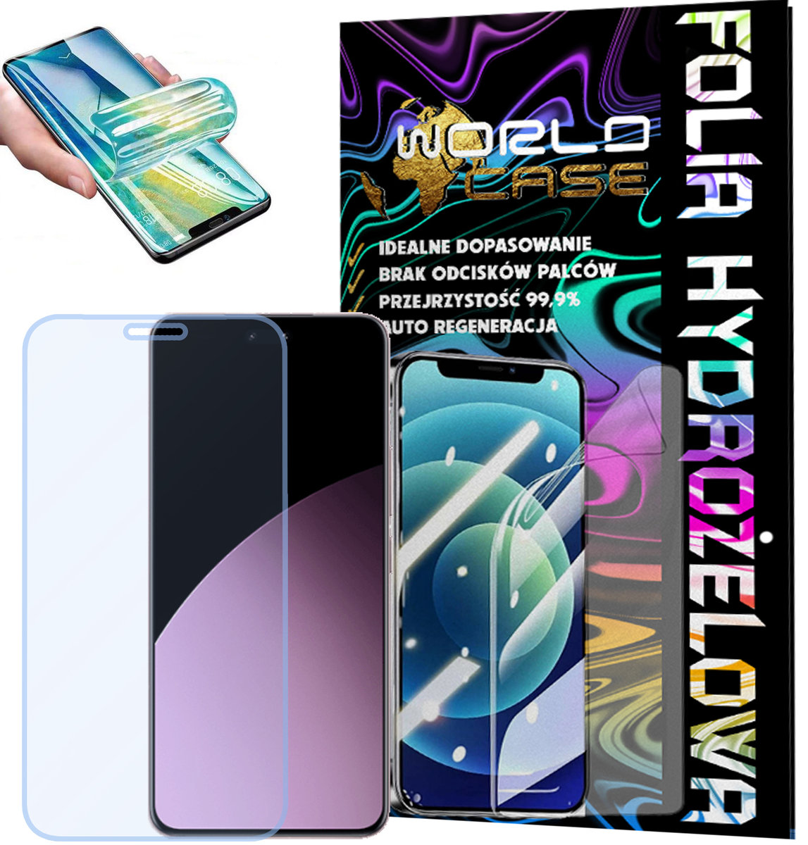 FOLIA HYDROŻELOWA OCHRONNA DO XIAOMI CIVI 4 PRO NA EKRAN MOCNA WYTRZYMAŁA