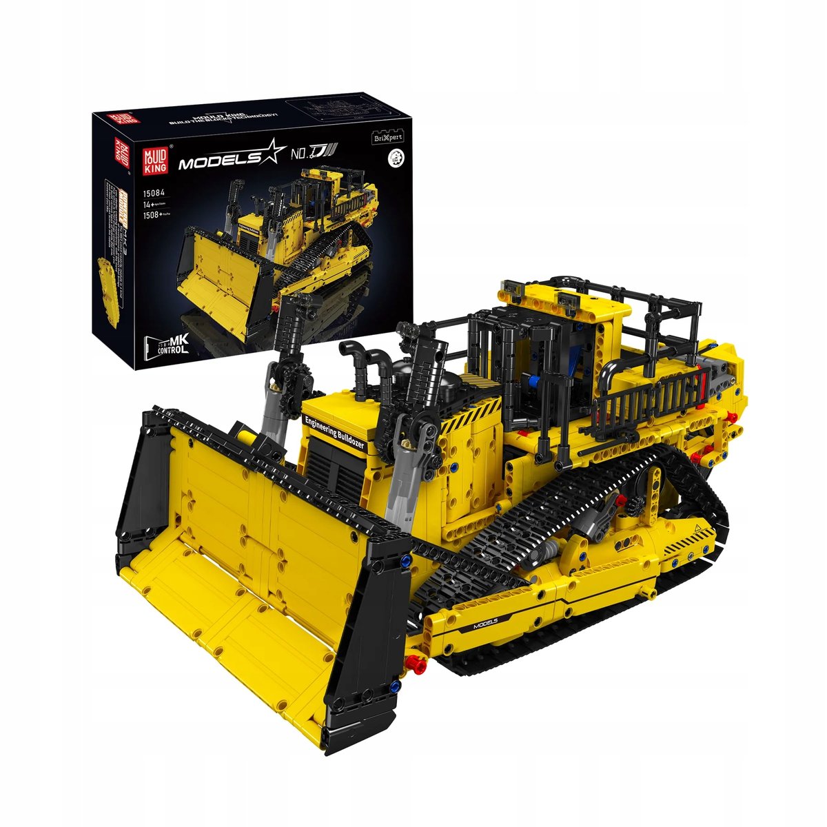 KLOCKI MOULD KING 15084 SPYCHARKA D11 BULLDOŻER SPYCHACZ 1508 EL.