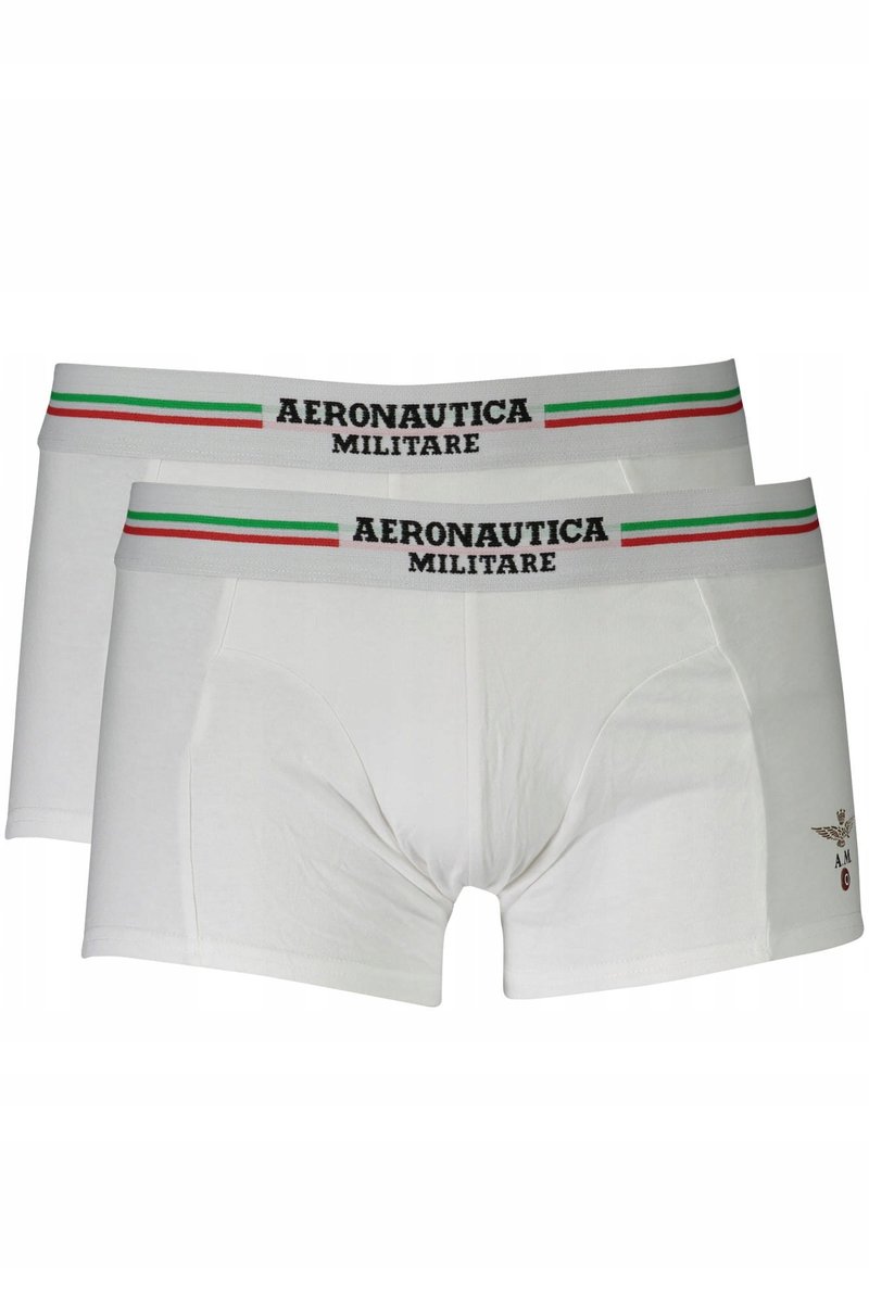 Aeronautica Militare Bokserki męskie białe M