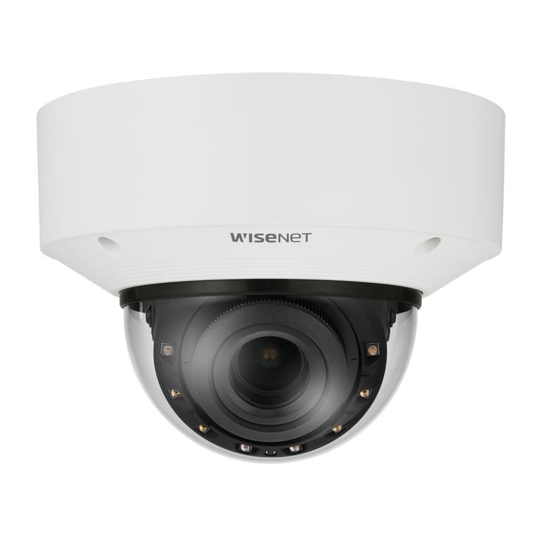 Hanwha XND-C7083RV kamera przemysłowa Douszne Kamera bezpieczeństwa IP Wewnętrz i na wolnym powietrzu 2592 x 1520 px Sufit