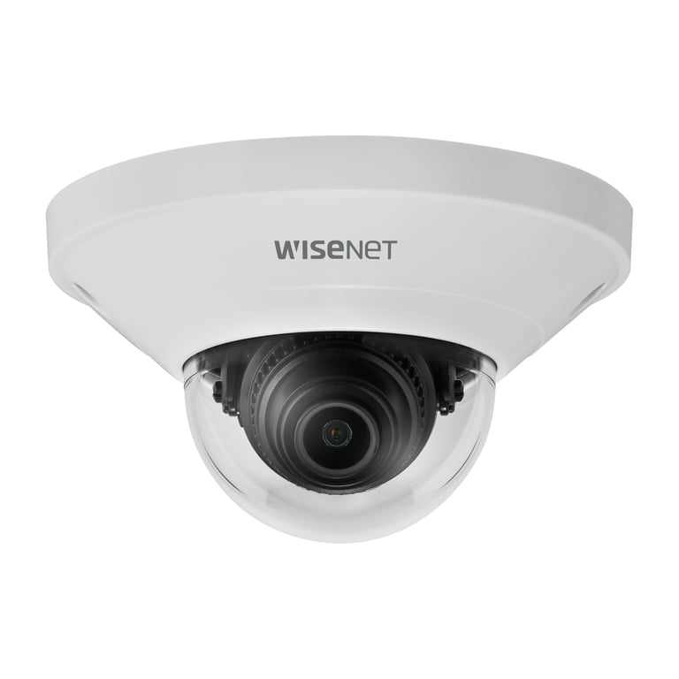 Hanwha QND-8021 kamera przemysłowa Douszne Kamera bezpieczeństwa IP Wewnętrz i na wolnym powietrzu 2592 x 1944 px Sufit