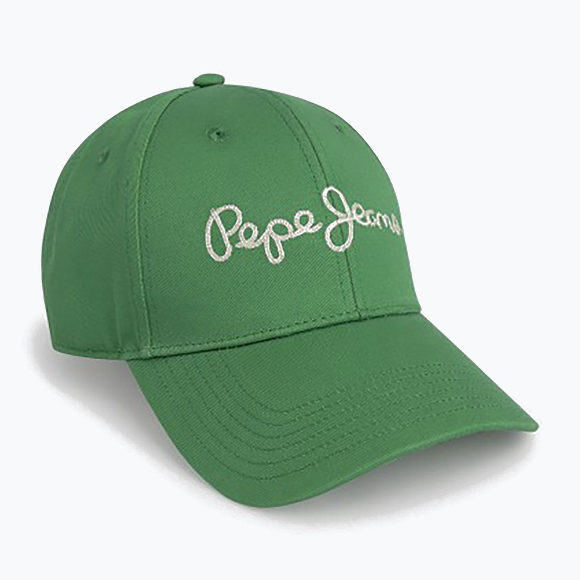 Czapka z daszkiem Pepe Jeans Mallon Cap pop green WYSYŁKA W 24H 30 DNI NA ZWROT