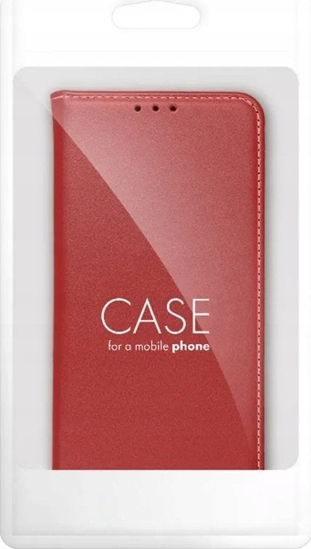 Kabura SMART PRO Book skórzana do XIAOMI Redmi Note 14 PRO 5G / 14 PRO PLUS 5G bordowy