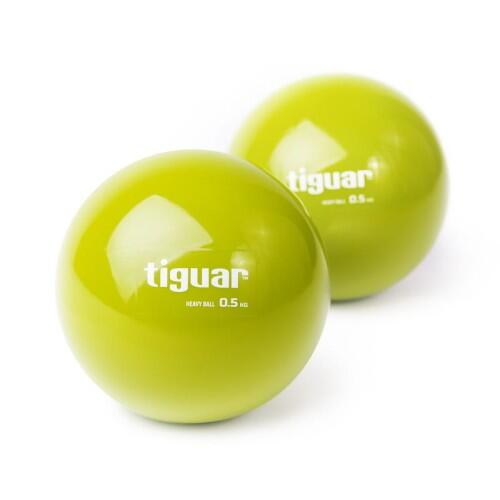 Tiguar Piłki heavyball 0,5 kg - oliwka TI-PHB050