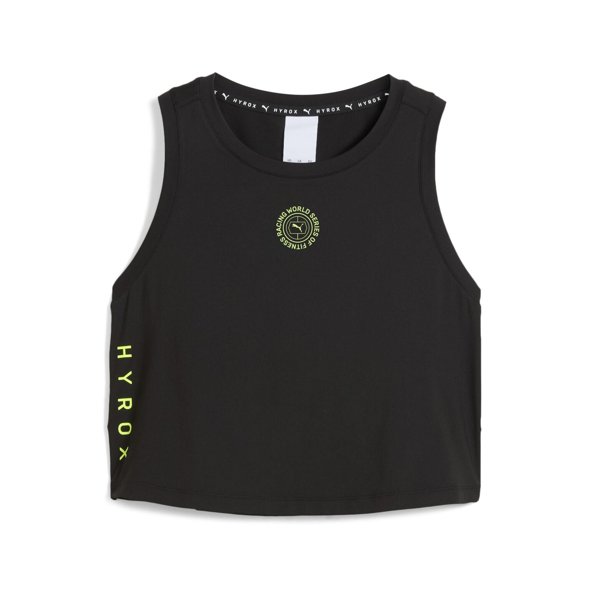 Damski top bez rękawów PUMA x HYROX CLOUDSPUN PUMA Black