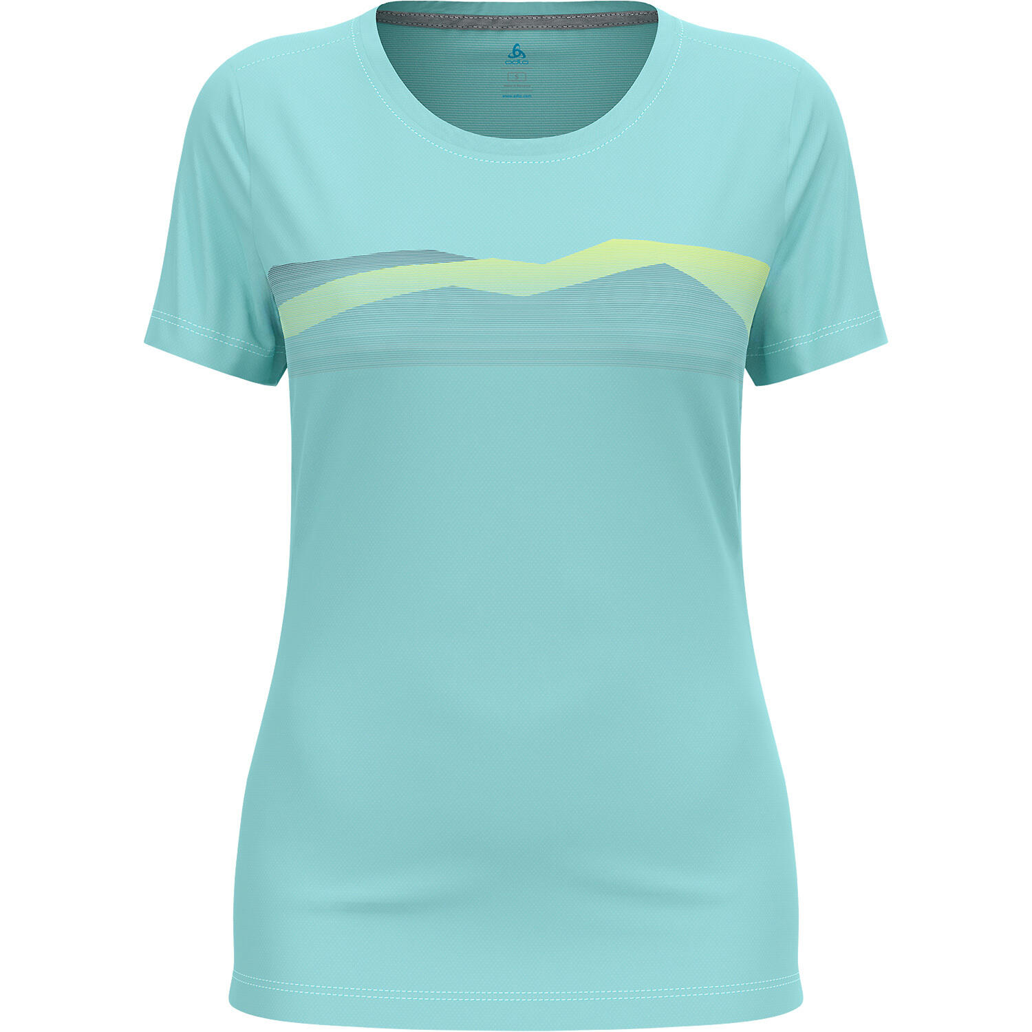Koszulka z krótkim rękawem damska ODLO F-Dry Ridgeline T-Shirt Crew Neck s/s