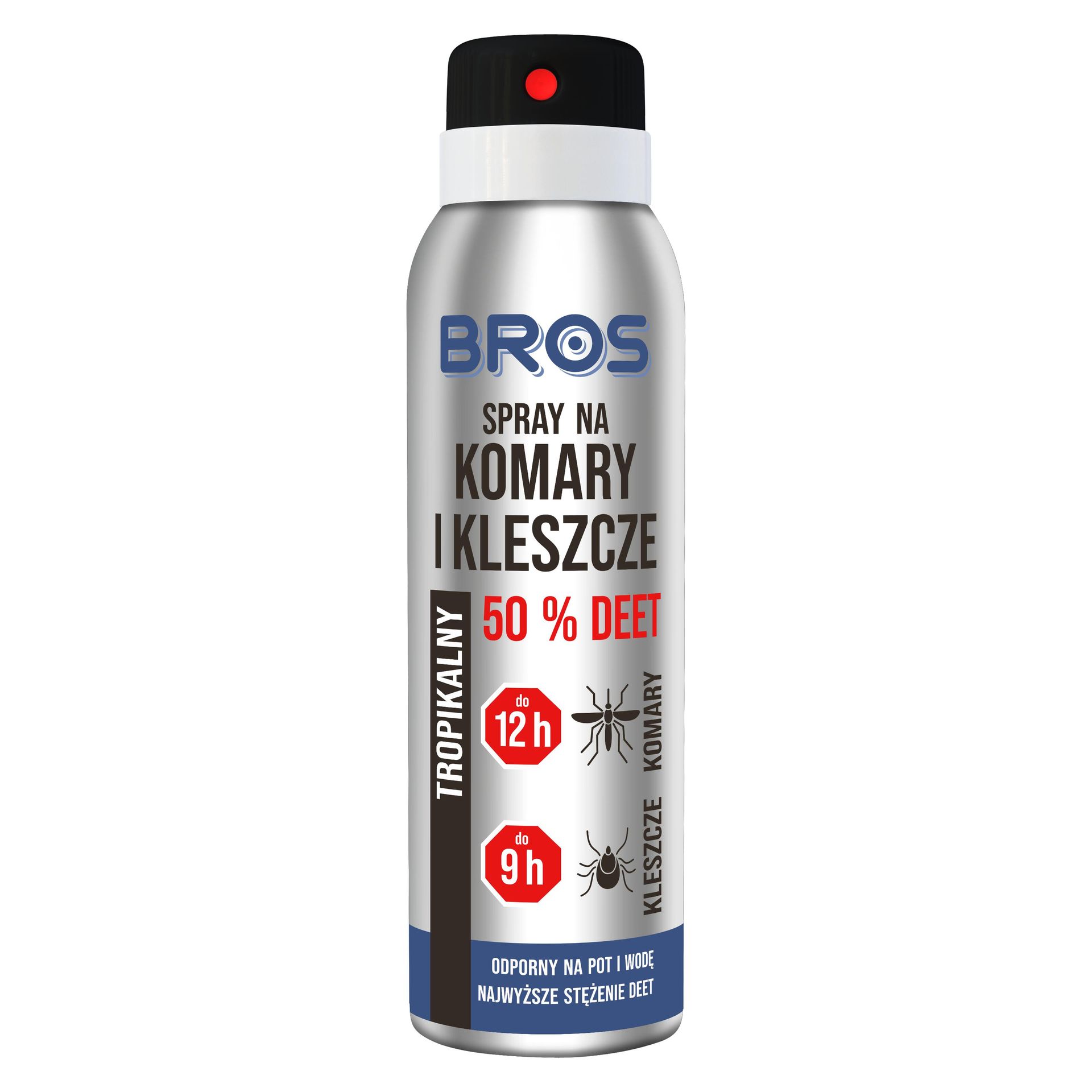 Bros BROS - spray na komary i kleszcze 50% DEET 90ml - 2 szt.