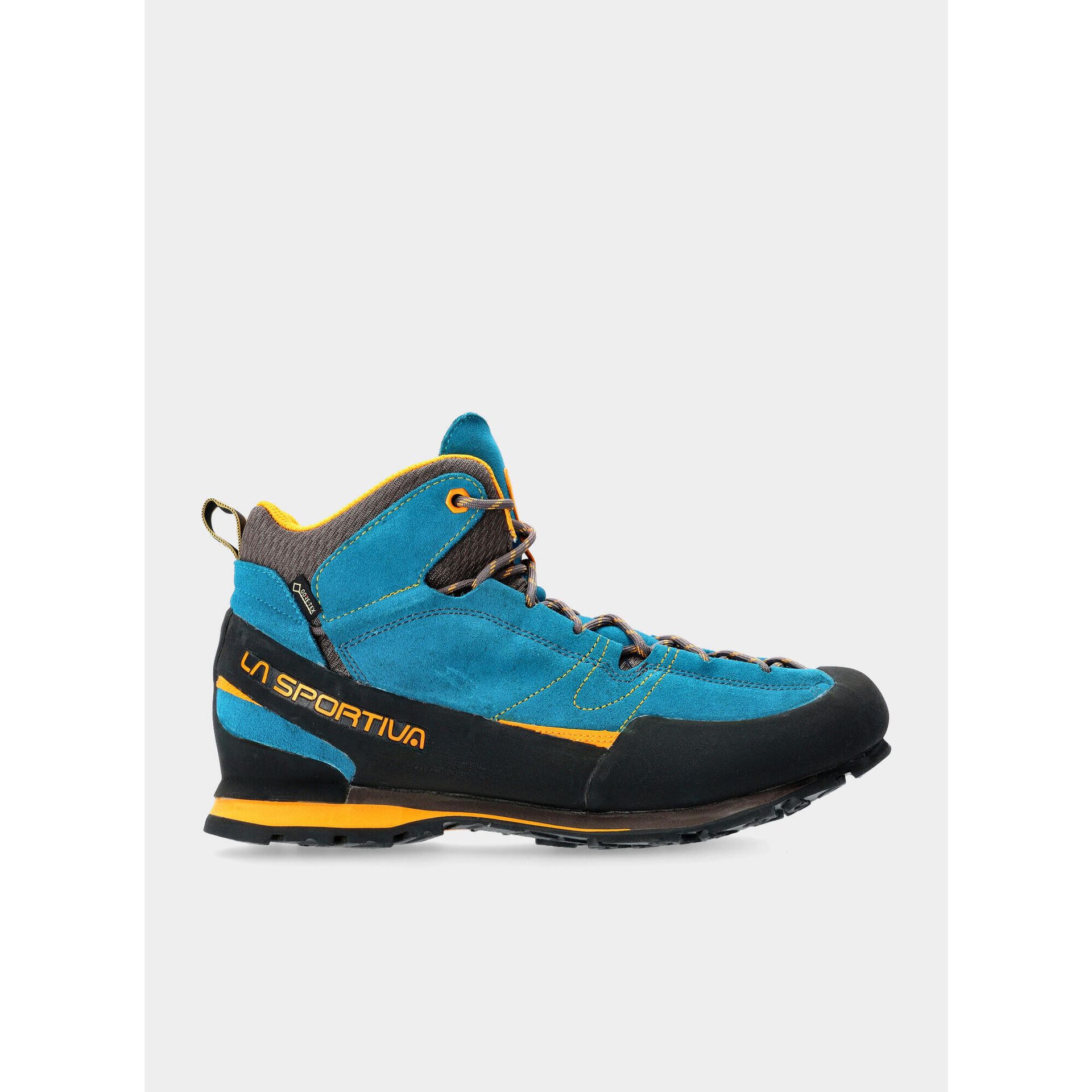 La Sportiva męskie buty do lekkiej wędrówki Boulder X Mid GTX, kolor: niebieski, rozmiar: 41.5 17EBY_000