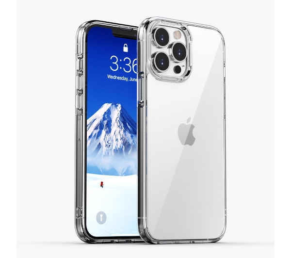 Bizon Etui Case Halo do iPhone 14 Pro Max, przezroczyste