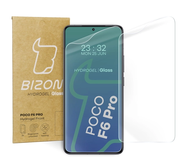Bizon na ekran Hydrogel Front do Xiaomi Poco F6 Pro 2 sztuki