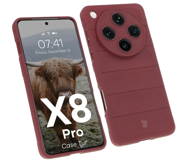 Bizon Tur do Oppo Find X8 Pro Ciemnofioletowy