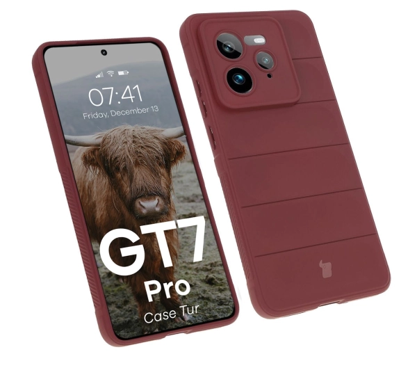 Bizon Tur do Realme GT 7 Pro Ciemnofioletowy
