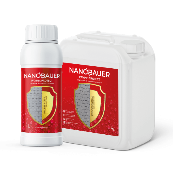 Impregnat do kostek brukowych - NANOBAUER® PAVING PROTECT