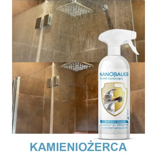 Płyn do mycia łazienek - NANOBAUER® BATHROOM CLEANER 750 ML