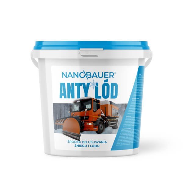 Środek do usuwania śniegu i lodu 4 KG - NANOBAUER® ANTYLÓD