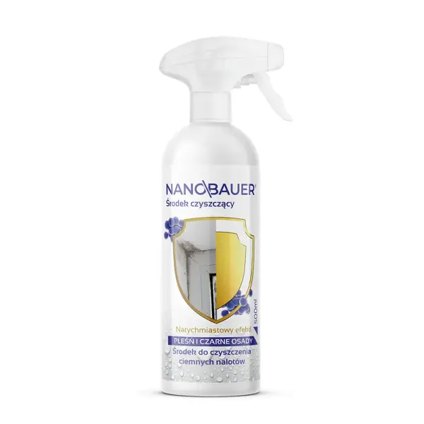Środek do czyszczenia czarnych nalotów pleśni - 500ml - NANOBAUER®