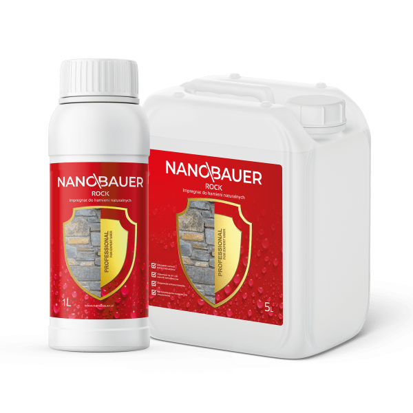 kopia Impregnat do kamienia naturalnego chłonnego (bezbarwny) - NANOBAUER® ROCK