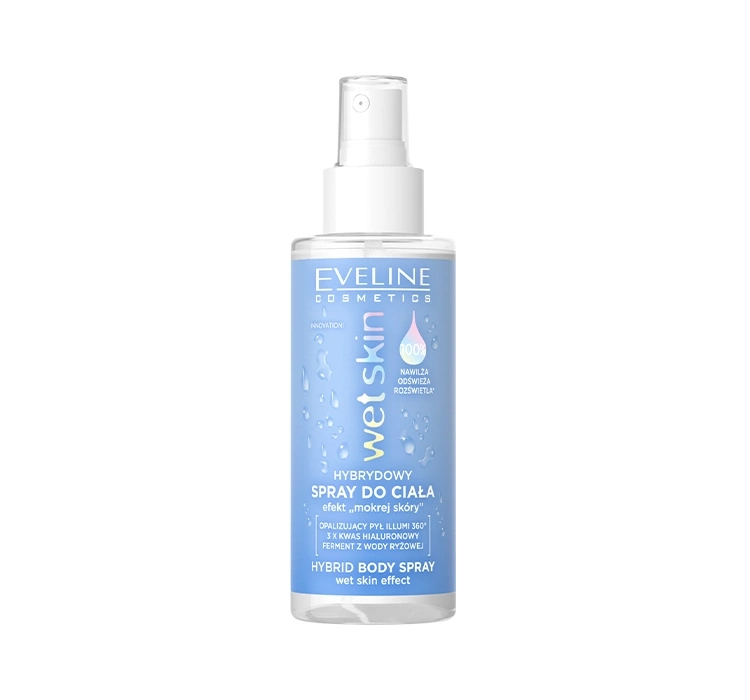 Eveline Wet Skin nawilżający spray do ciała nadający 