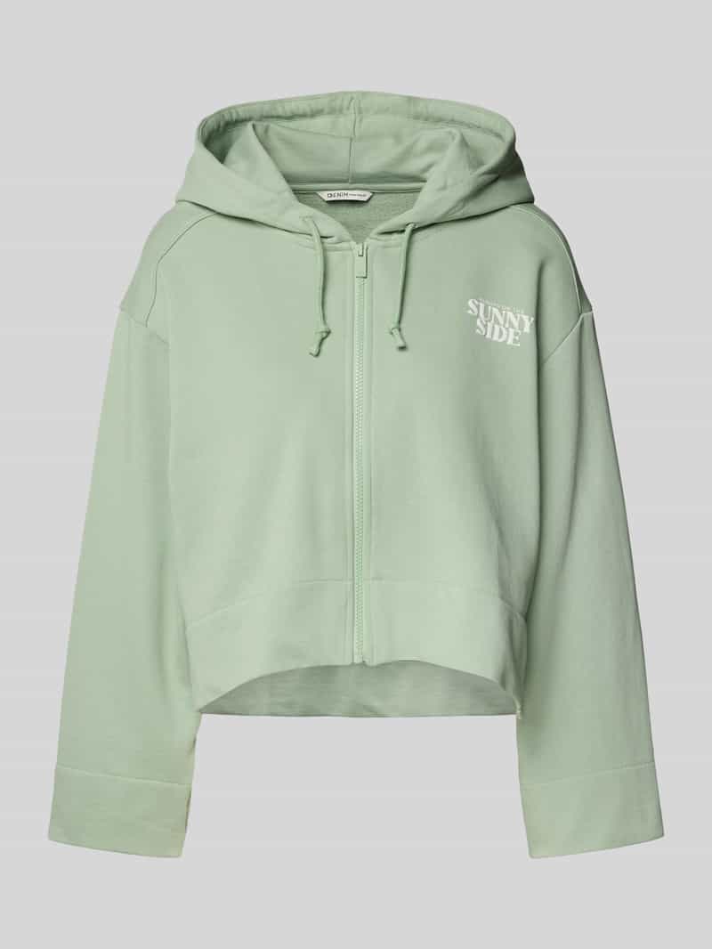 Bluza rozpinana o kroju oversized z czystej bawełny