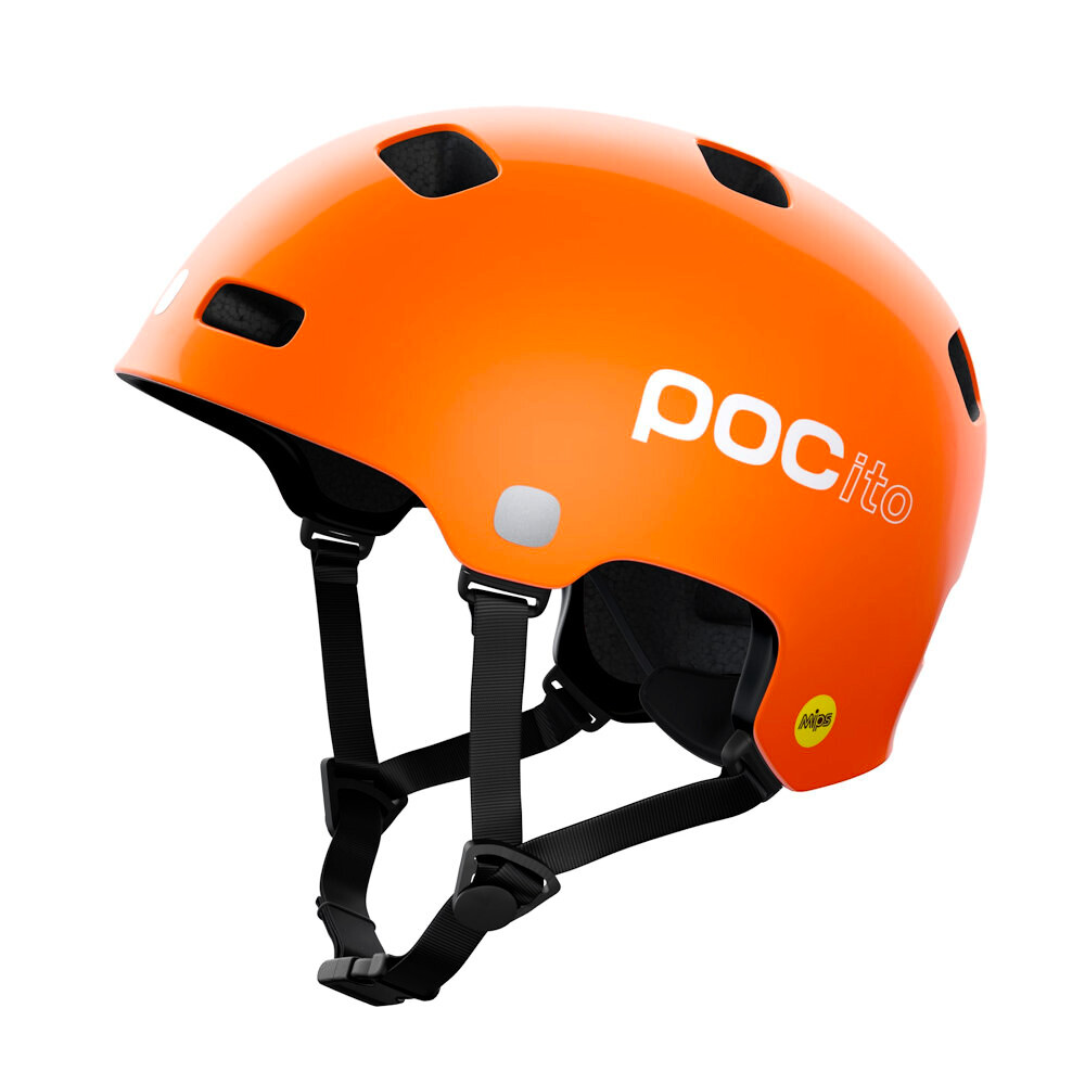 Kask dziecięcy POC POCito Omne MIPS Fluorescent Orange S