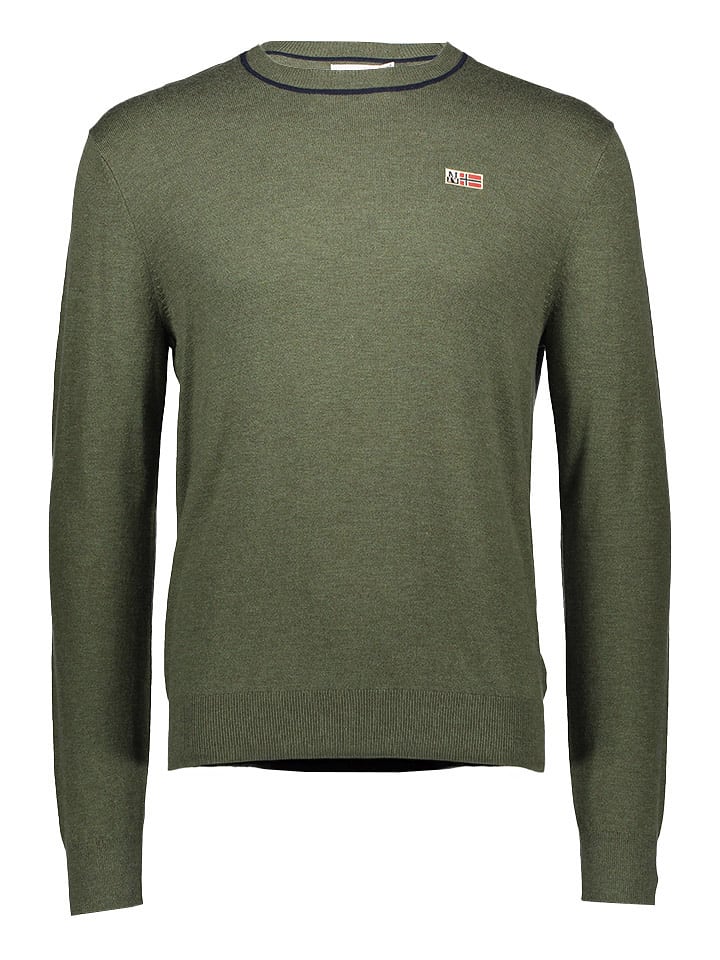Napapijri Sweter w kolorze khaki