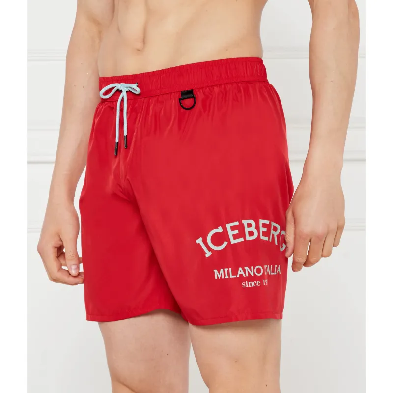 Iceberg Szorty kąpielowe Regular Fit