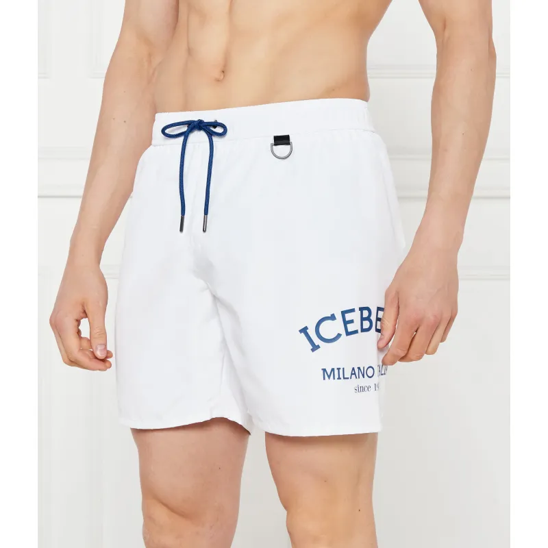 Iceberg Szorty kąpielowe Regular Fit