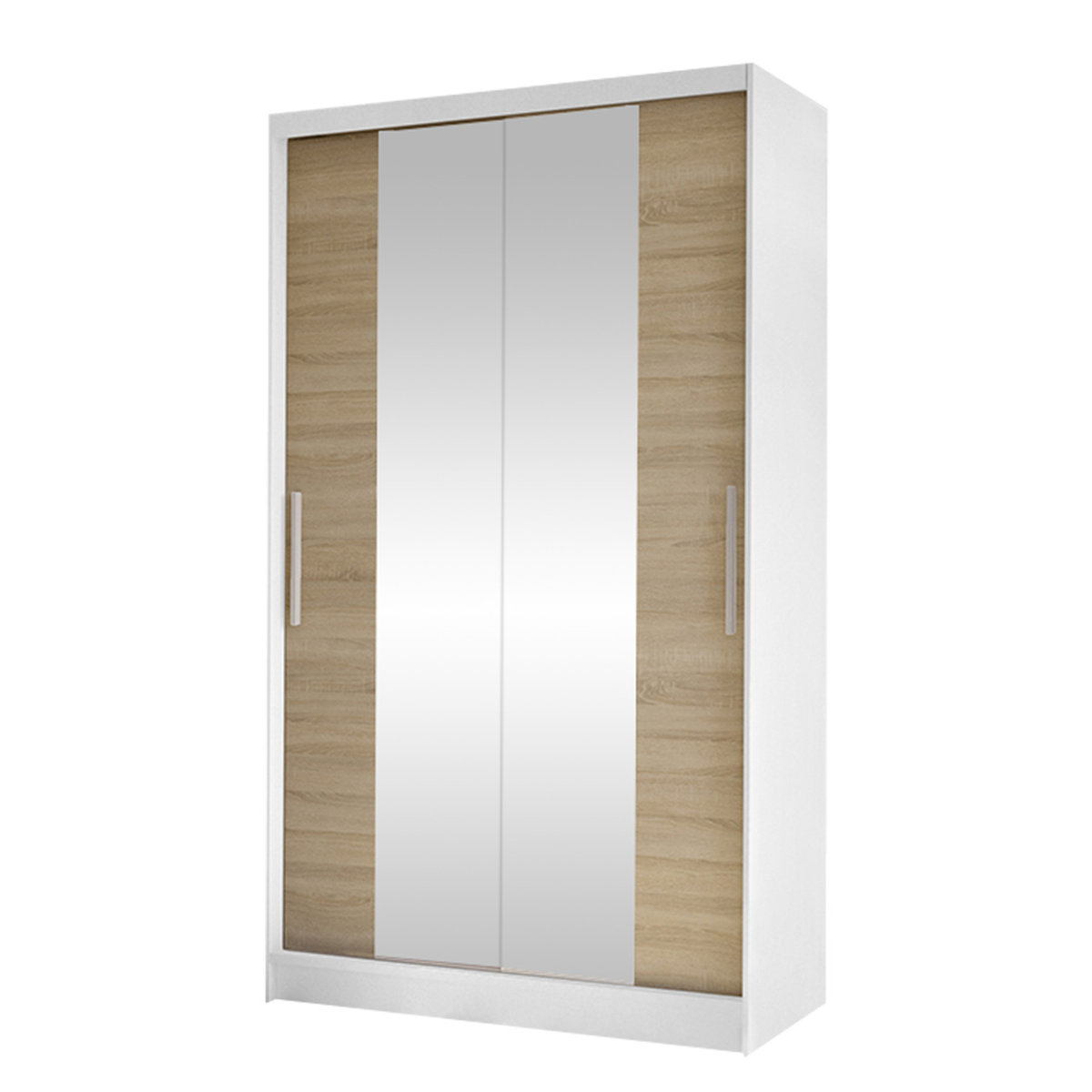Szafa z drzwiami przesuwnymi Costa II, Biały / Dąb Sonoma