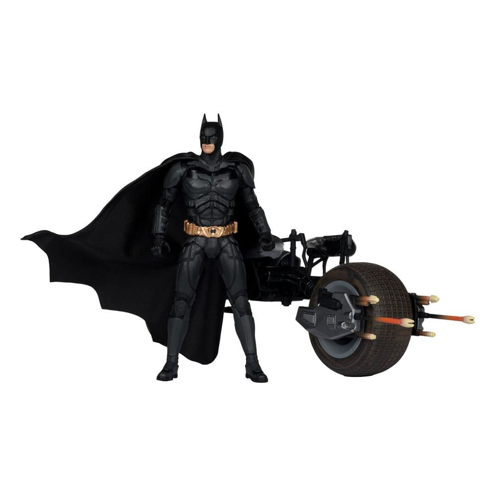 The Dark Knight DC Multiverse Action Figure with Vehicle Batman & The