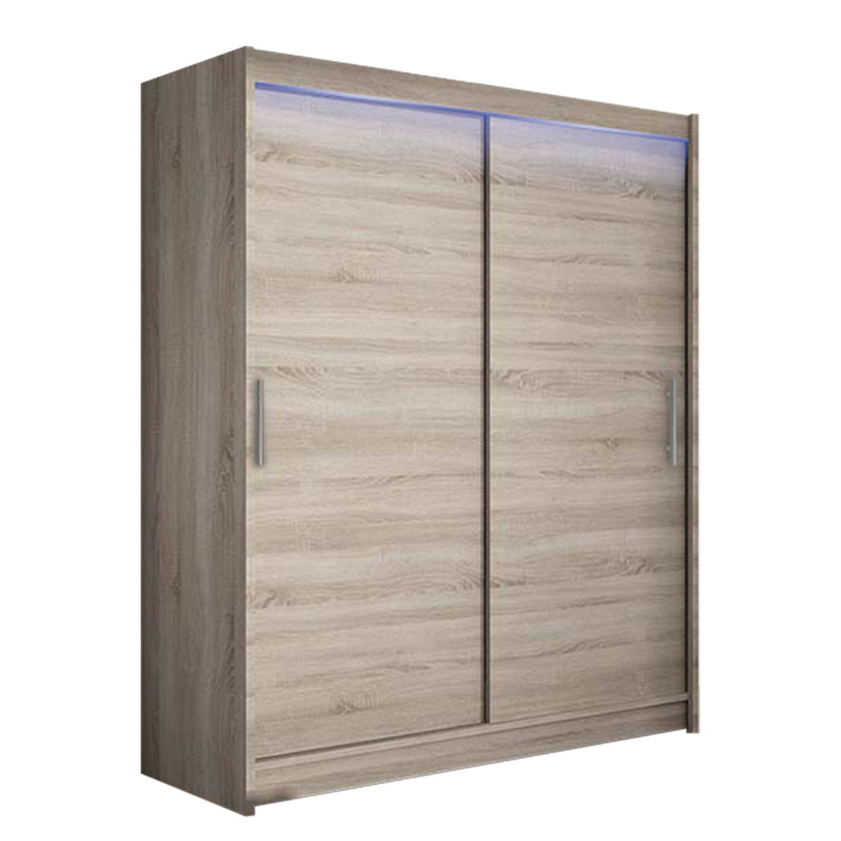 Szafa z drzwiami przesuwnymi Westa I z oświetleniem RGB, Trufel