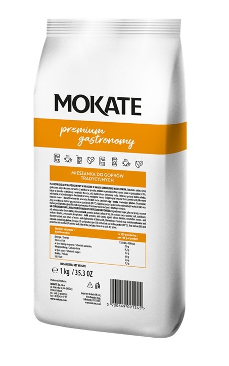 Mieszanka do wyrobu gofrów standardowych w proszku 1kg - Mokate