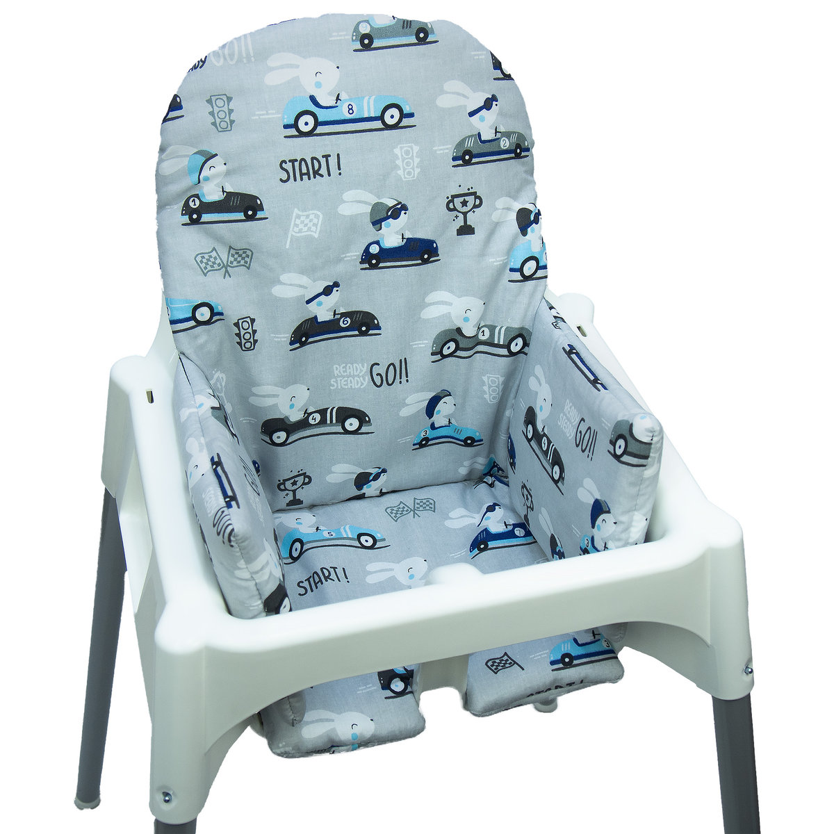 PODUSZKA DO KRZESEŁKA IKEA ANTILOP MIĘKKA BAWEŁNIANA Kerstin