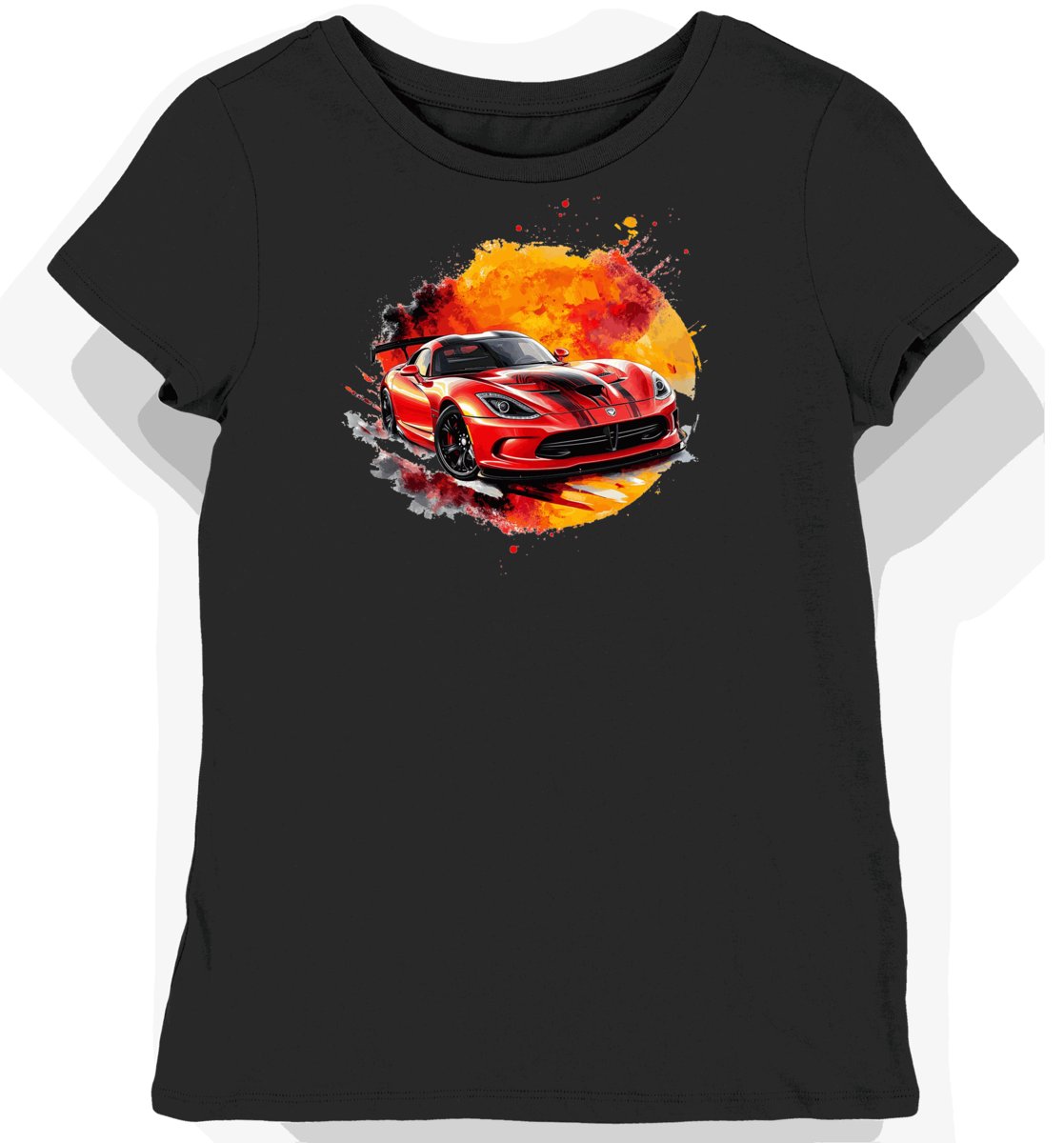 Koszulka damska czarna z Motywem Sportowego Szału XXL