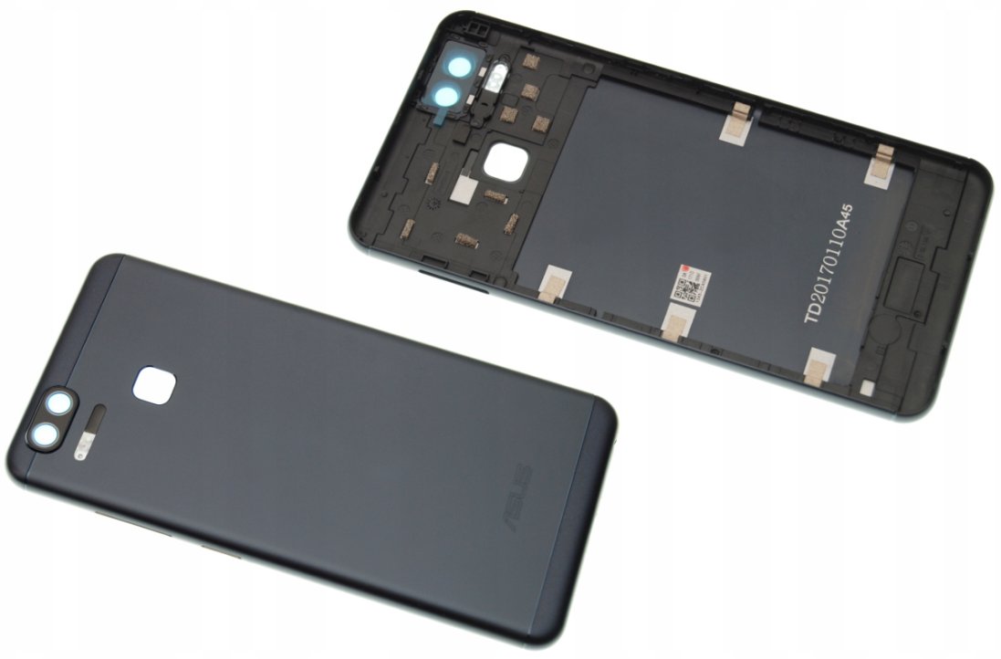 Klapka Baterii Asus Zenfone 3 Zoom S Ze553Kl Z01Hda Czarna Obudowa Plecki
